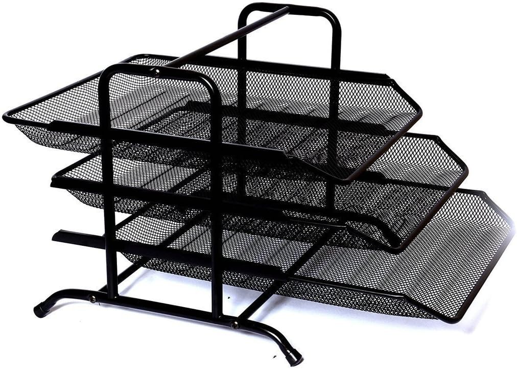 Kincart 3 Tier Document, File, Paper, Letter, Office, Desktop Tray/Organizer