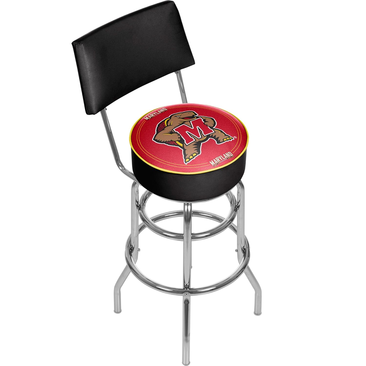 Best ncaa logo padded bar stool