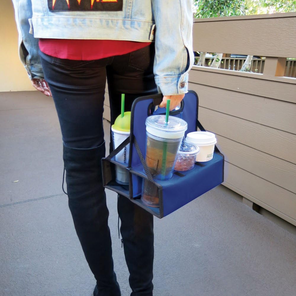 Preferred Nation Reusable Cup Carrier/Cup Caddy (2 Pack)