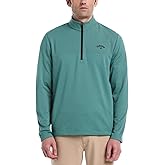 Callaway Quarter Zip Pullover Men Sweater, UPF 50 Sun Protection Long Sleeve Golf Pullovers for Men, Going Out Tops