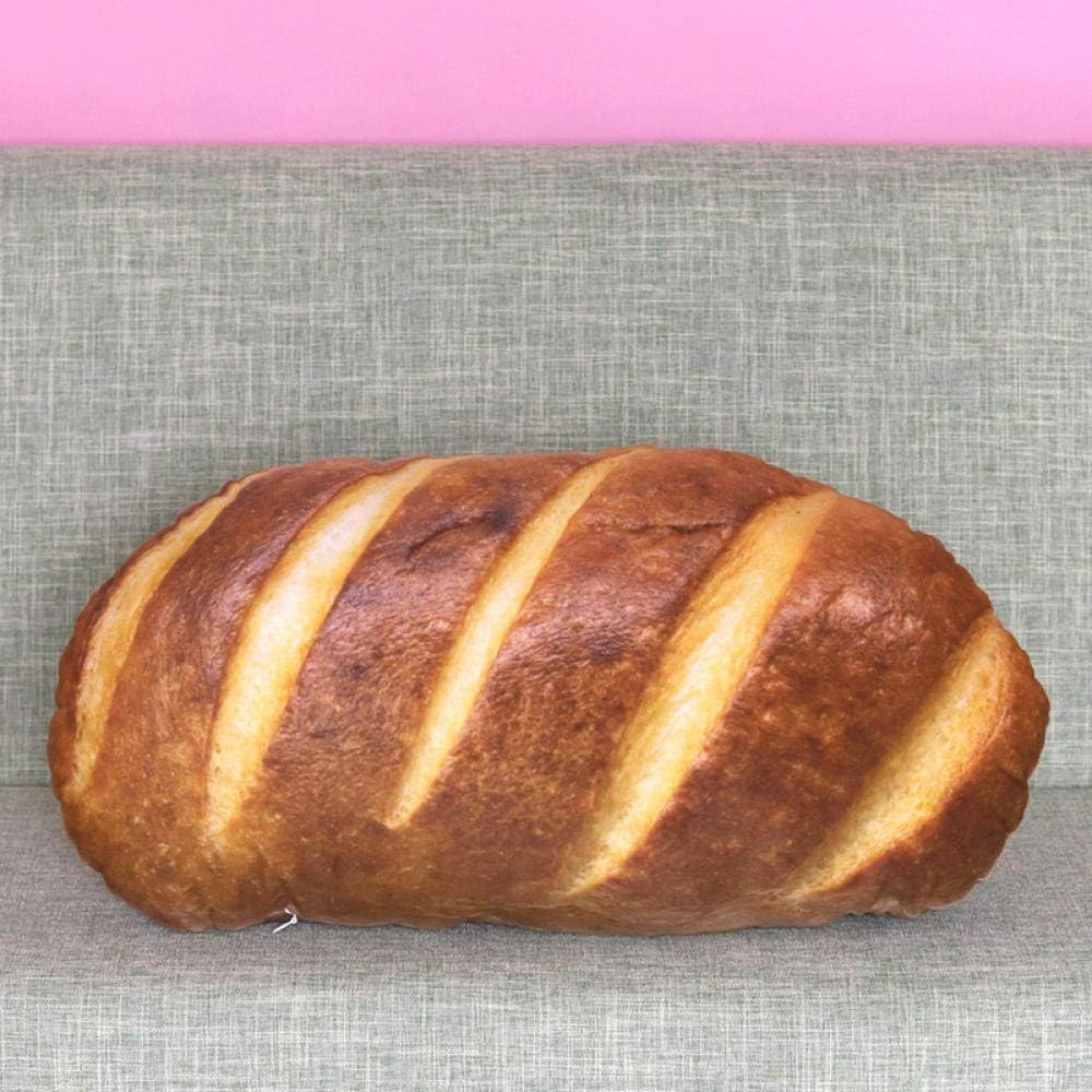 LBSWMY Bread Pillow Snack Pillow Ham Sesame Bread Stuffed