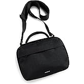 Sandqvist Men's Go Crossbody Bag, Black, One Size