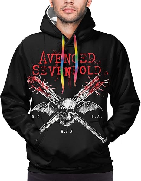 tie dye avenged sevenfold hoodie