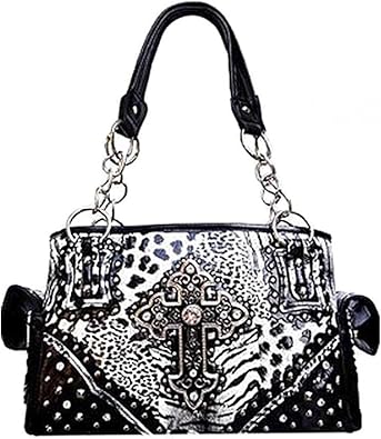 zebra print bag