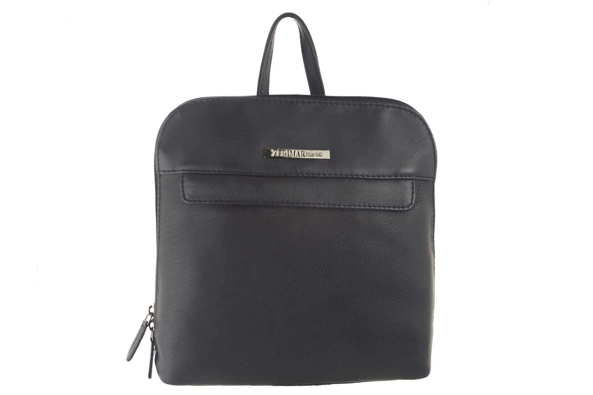 Zerimar Backpack | Leather Backpack | Backpack Womens Leather | Casual Backpack Women | Backpack Vintage | Size: 9.8x9.4x2.3 in.