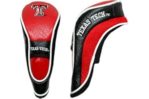 Team Golf NCAA Hybrid Golf Club Headcover, Hook-and-Loop Closure, Velour Lined for Extra Club Protection