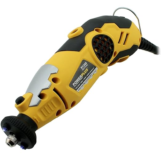 title=Powerplus Mini trapano dremel 180W con 100 accessori modellismo legno POWX1340