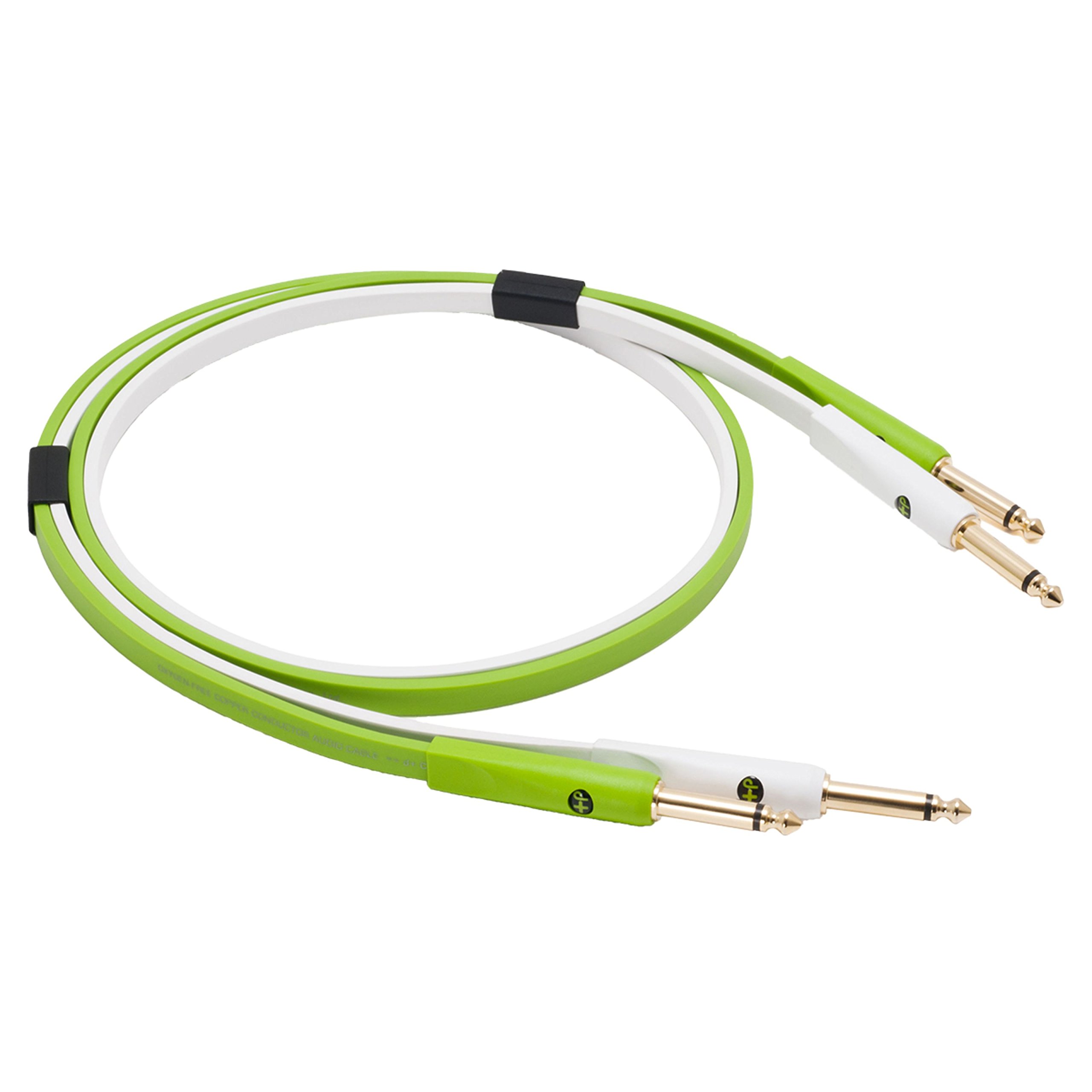 Neo by Oyaide NEOTS2M d+ TS (Class B) – Durable Audio and Signal Cable for DJ’s, Musicians and Producers,Green, 2 Meter
