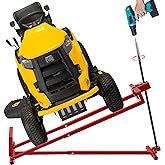 Lawn Mower Lift Jack, TUNTENDO Lifting Platform 882 Lbs Capacity Telescopic Maintenance Jack for Garden Tractors & Riding Law