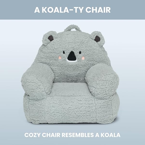DELTA CHILDREN COZEE BUDDY CHAIR, KOALA