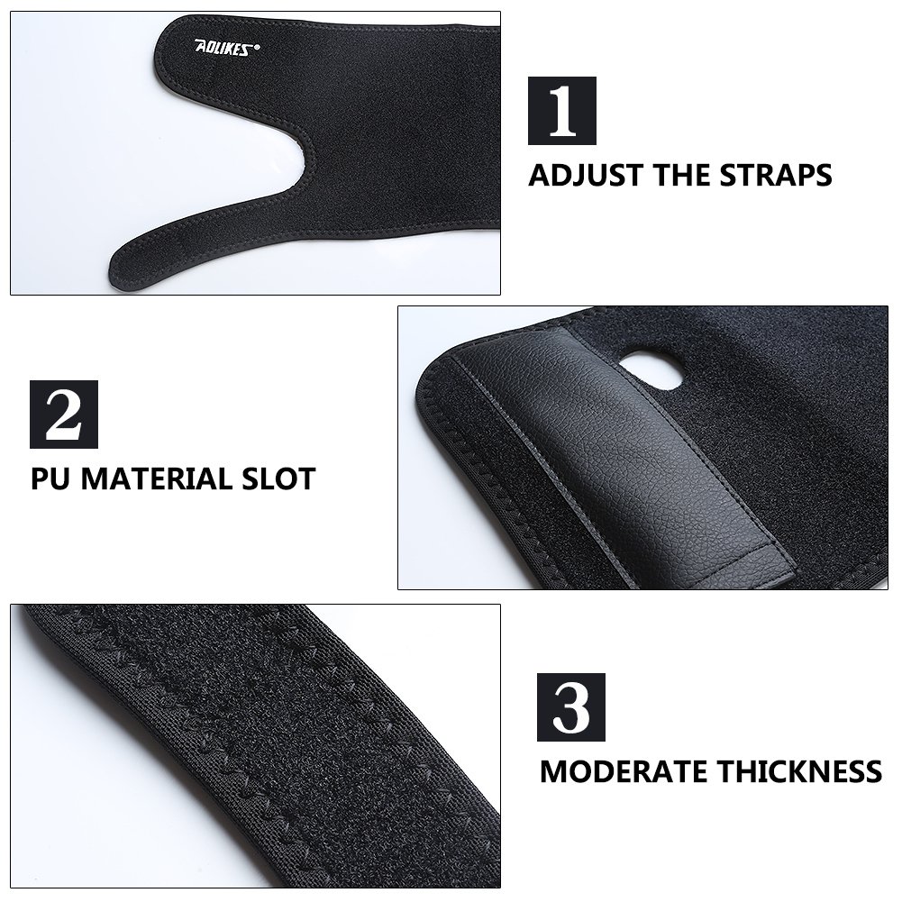 DOB AOLIKES Carpal Tunnel Wrist Brace with Removable Splint and Adjustable Support Wrap (Right)