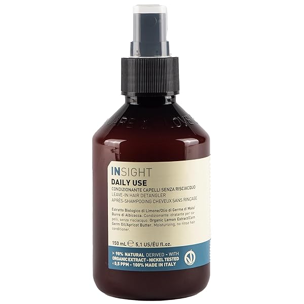 INSIGHT DAILY USE LEAVE-IN DETANGLER WITH LEMON EXTRACT,...
