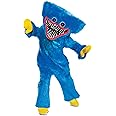 Disguise Huggy Wuggy Costume, Official Poppy Playtime Deluxe Kids Costume with Headpiece