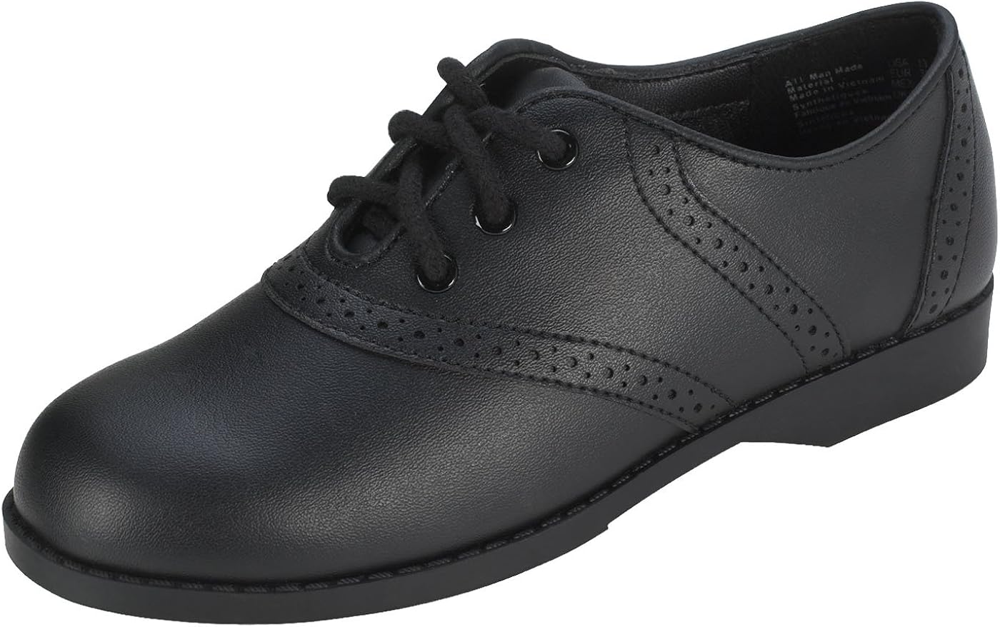 black and white saddle oxford shoes