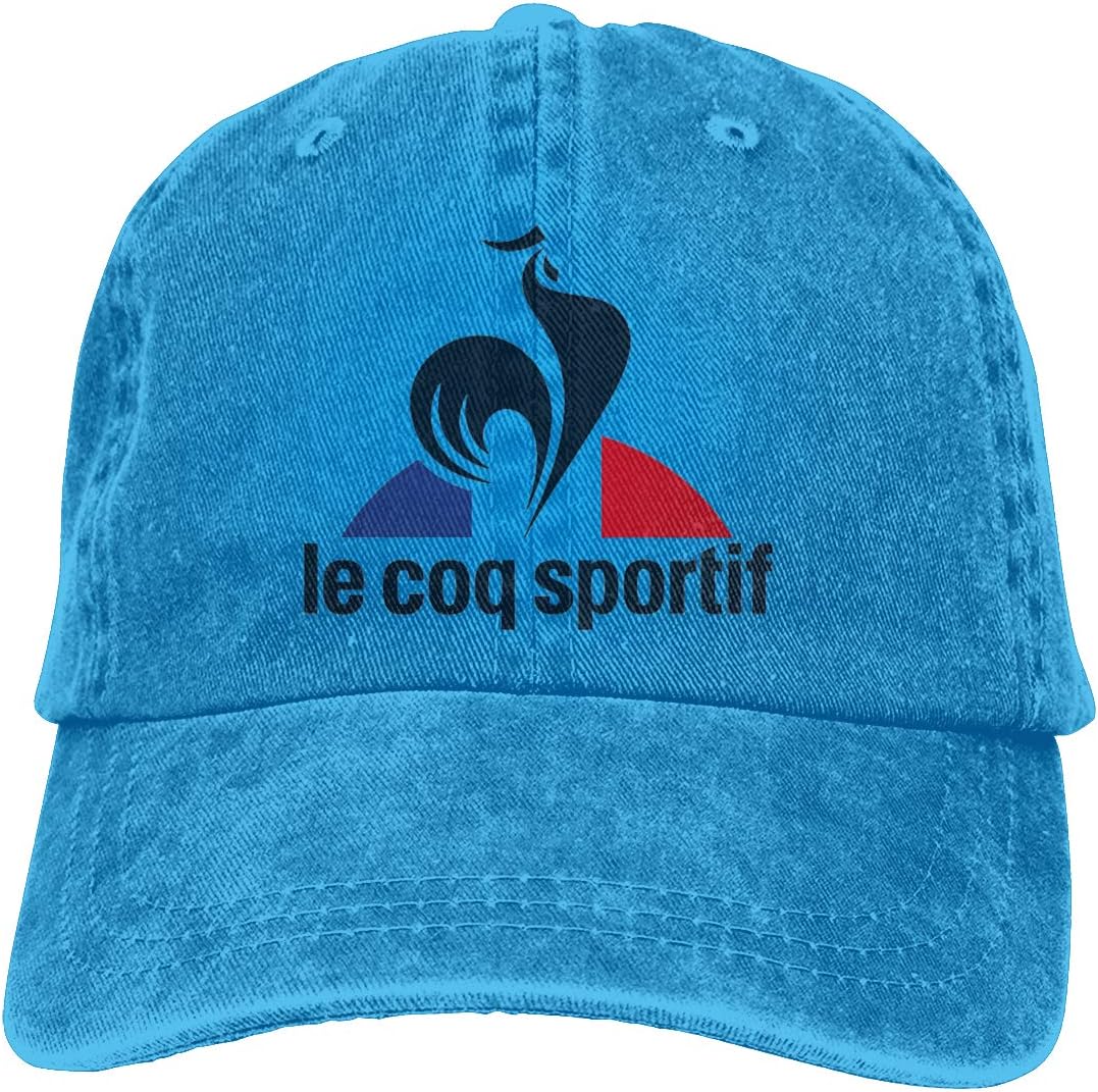 Unisex Le Coq Sportif Logo Hat Adjustable Washed Dyed Baseball Caps Snapback
