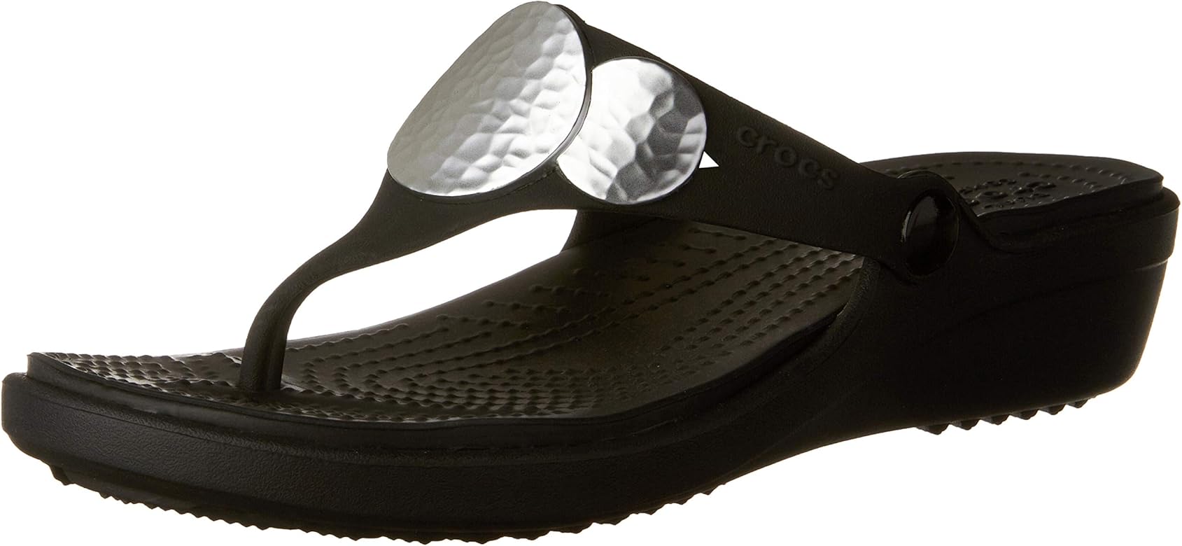 sanrah embellished wedge flip