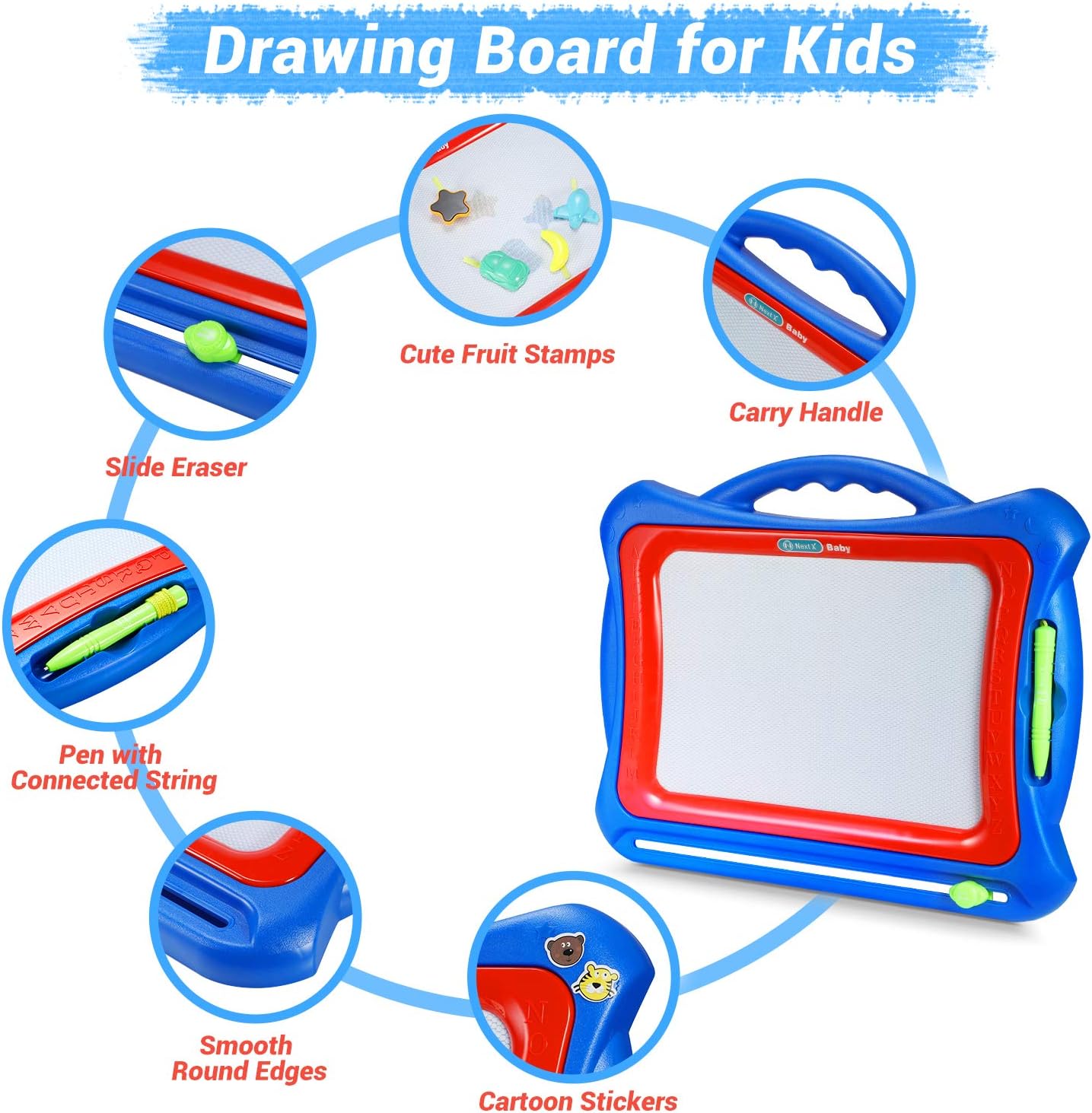 geekper magnetic drawing board