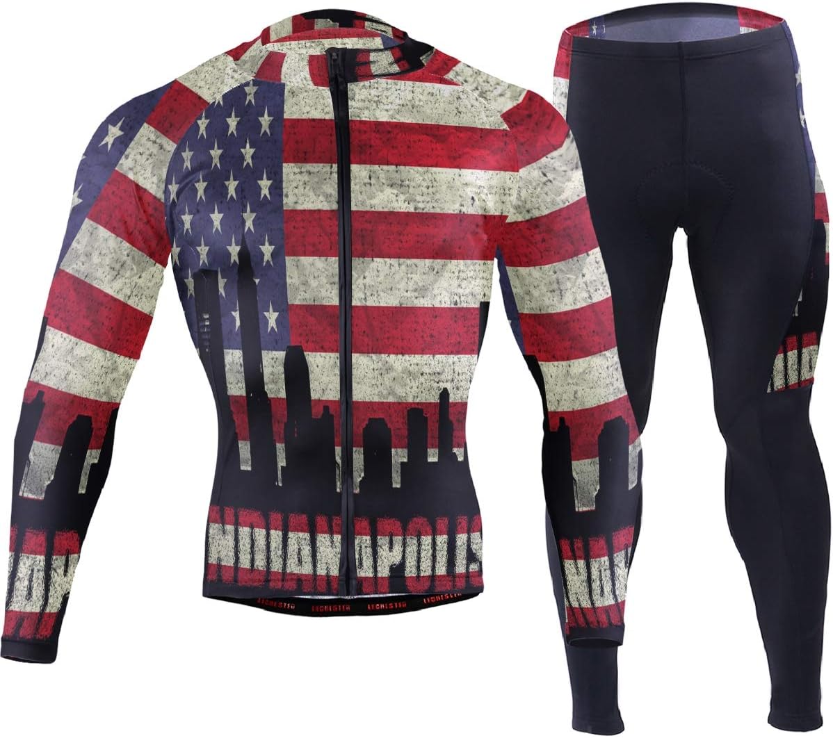 Men's Cycling ClothesLong Sleeve Bike Bicycle Shirt Jeresys Pants Jakcet Outfit
