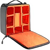 Neewer® Flexible Partition Camera Padded Bag Insert Protection Handbag for SLR DSLR Mirrorless Cameras and Lenses,Flash Light,Radio Trigger,Battery and Charger,Cables and Other Camera Accessories