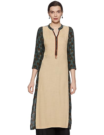 Women's Rayon Straight Kurta