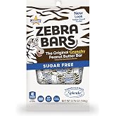 Atkinson's Sugar Free Peanut Butter Bars, Crunchy Crispy, 3.7oz Peg Bag | Snackable bites, gluten free and kosher. Diabetic friendly snack. A Texas classic since 1932.