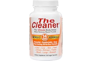 Century Systems The Cleaner Detox, Powerful 14-Day Complete Internal Cleansing Formula for Women, Support Digestive Health, 104 Vegetarian Capsules