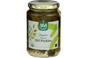 365 BY WHOLE FOODS MARKET 365 Everyday Value, Organic Kosher Dill Pickles, 24 oz