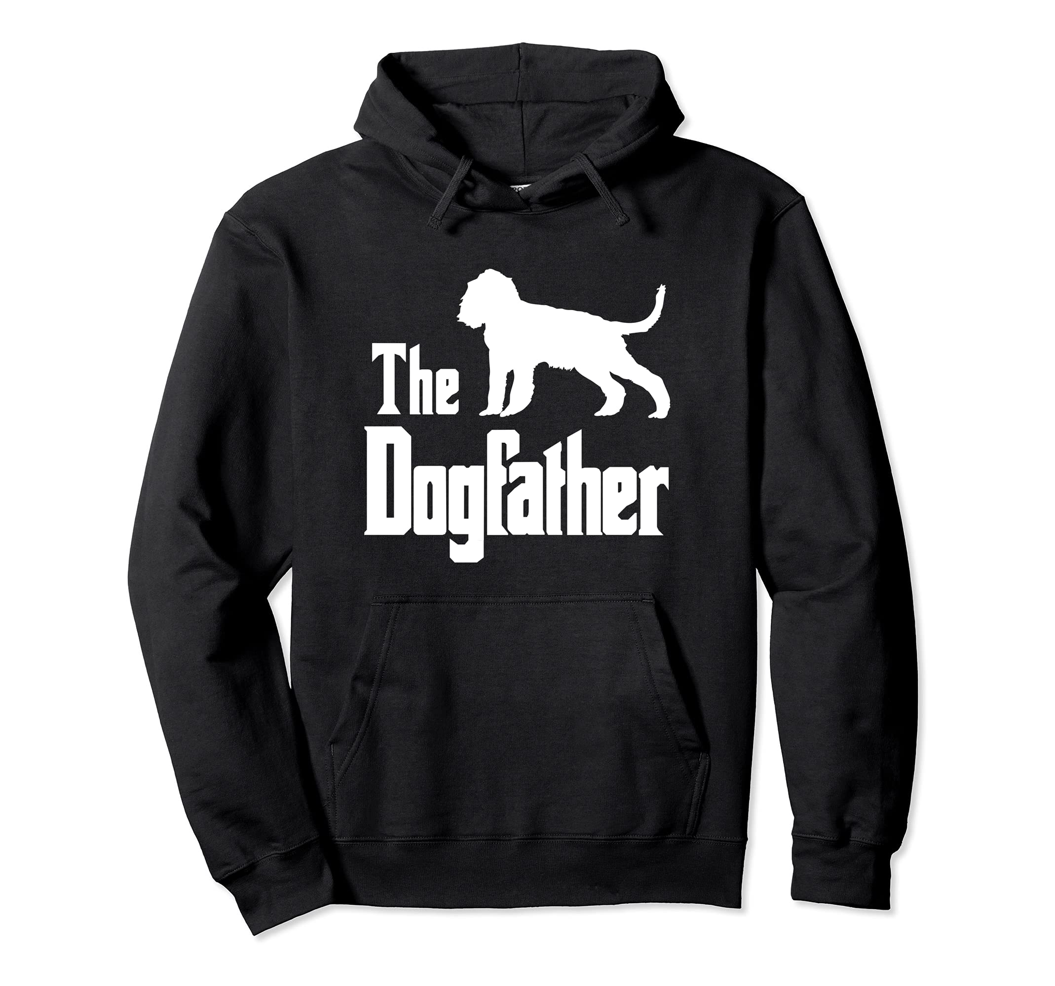 The Dogfather - funny dog, funny English Springer Spaniel Pullover Hoodie