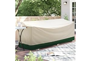 Umbrauto Outdoor Couch Cover Patio Furniture Covers Waterproof Outdoor Sofa Covers Heavy Duty Fade Resistant Patio Sofa Covers (87" Lx37 Wx35 H)