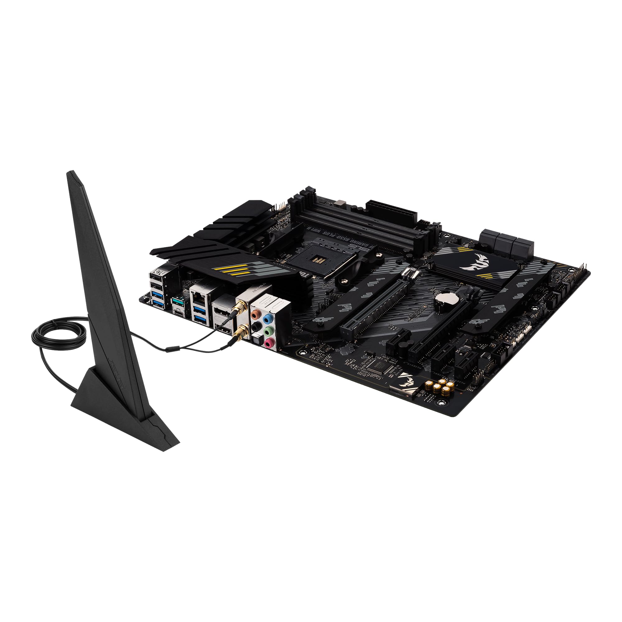 ASUS TUF Gaming B550-PLUS WiFi II Mainboard Sockel Ryzen AM4 (AMD B550, ATX, PCIe 4.0, DUal M.2, WiFi6, SATA 6Gbit/s, Thunderbolt 3 Header, Aura Sync) 7