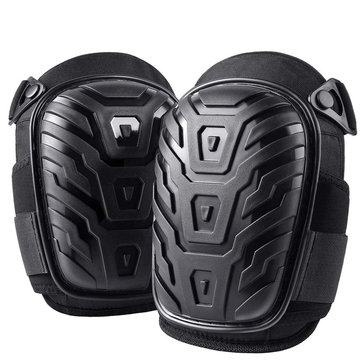 Queta knee pads for Work, Professional Knee Pads with Heavy Duty Foam Padding and Comfortable Gel Cushion, good shock resistance, Knee Protection for Indoor and Outdoor Use,1 pair