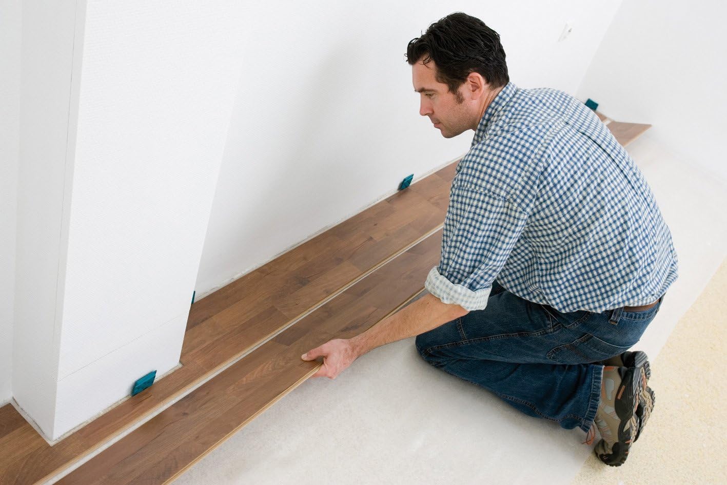 wolfcraft 6931000 set de instalacion para suelo laminado