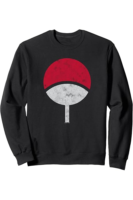 Amazon.com: Naruto Shippuden Sasuke Uchiha Symbol Sweatshirt : Clothing,  Shoes \u0026 Jewelry