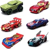 AWAVM 6PCS Spider Car Avengers Marvel Alloy Toy Vehicles Gift Ages 4+ view 1