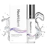 Neutriderm Copper Activator Face Serum, Hydrating & Revitalizing Serum with Copper PCA & Lactic Acid, Lightweight Moisturizer for Healthy-Looking Skin, 30ml (1 fl oz)