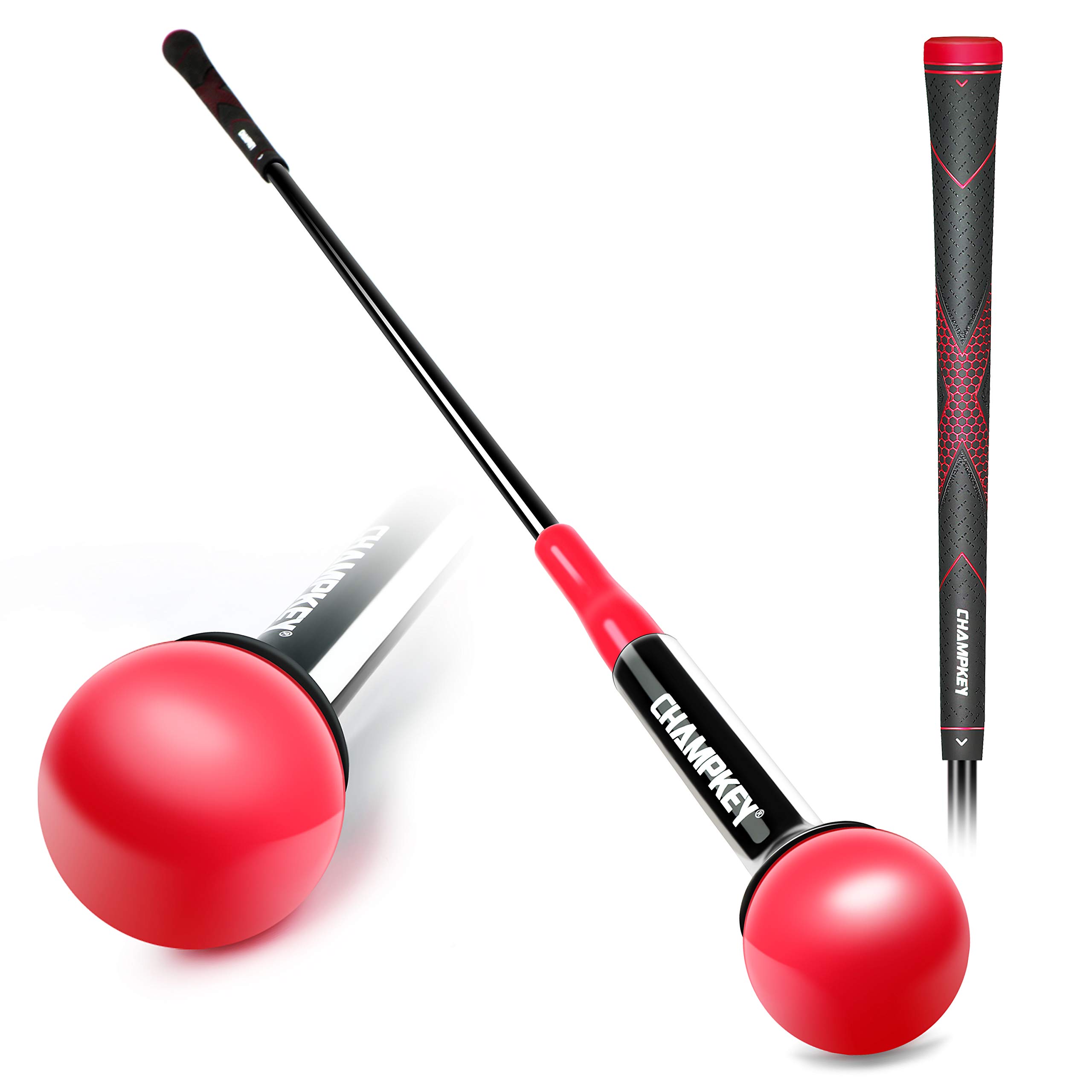 Champkey Golf Swing Trainer - Tempo & Flexibility Training Aids Warm-Up Stick Ideal for Golf Indoor & Outdoor Practice