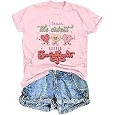 MOUSYA Teacher Valentines Shirt I Teach The Sweetest Hearts Teacher Shirt Retro Valentine T-Shirt