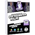 Vintalie DTF Transfer Film – A4 (8.5”x11”)50 Sheets Premium Matte Double Sided DTF Film PET Transfer Paper Direct to T Shirts