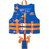 Gogokids Toddler Swim Vest, Kids Floaties – Boys & Girls Buoyancy Jacket for Pool & Beach, Fits 2-8 Years / 22-60 lbs