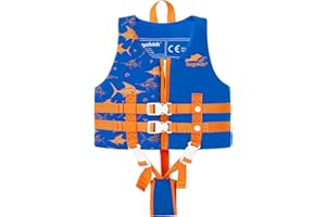 Kids Swim Vest Folat Jacket - Boys Girls Floation Swimsuit Buoyancy Swimwear