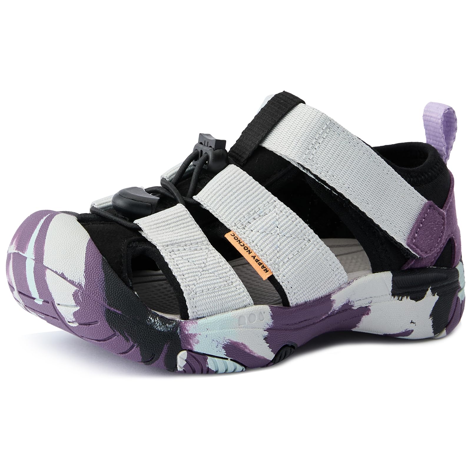 Photo 1 of HAPPY NOCNOC Boys Girls Summer Breathable Sandals, Comfortable, Quick-Dry, Lightweight, Closed-Toe, Multicolor for Hiking & Outdoor Sports SIZE 38