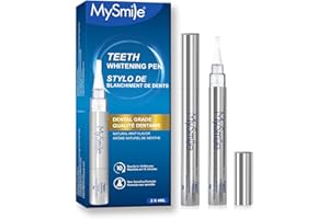 MySmile Teeth Whitening Pen for Sensitive Teeth, 2Pcs Pen For Teeth Whitening, 10 Min Fast Teeth Whitener, Helps to Remove St