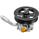 NITOYO 20-1039 Power Steering Pump with Pulley | Compatible with Jeep Wrangler 2012-2017, Wrangler JK 2018, 3.6L Gas, Power Assist Pump Replaces 5154400AC 961039