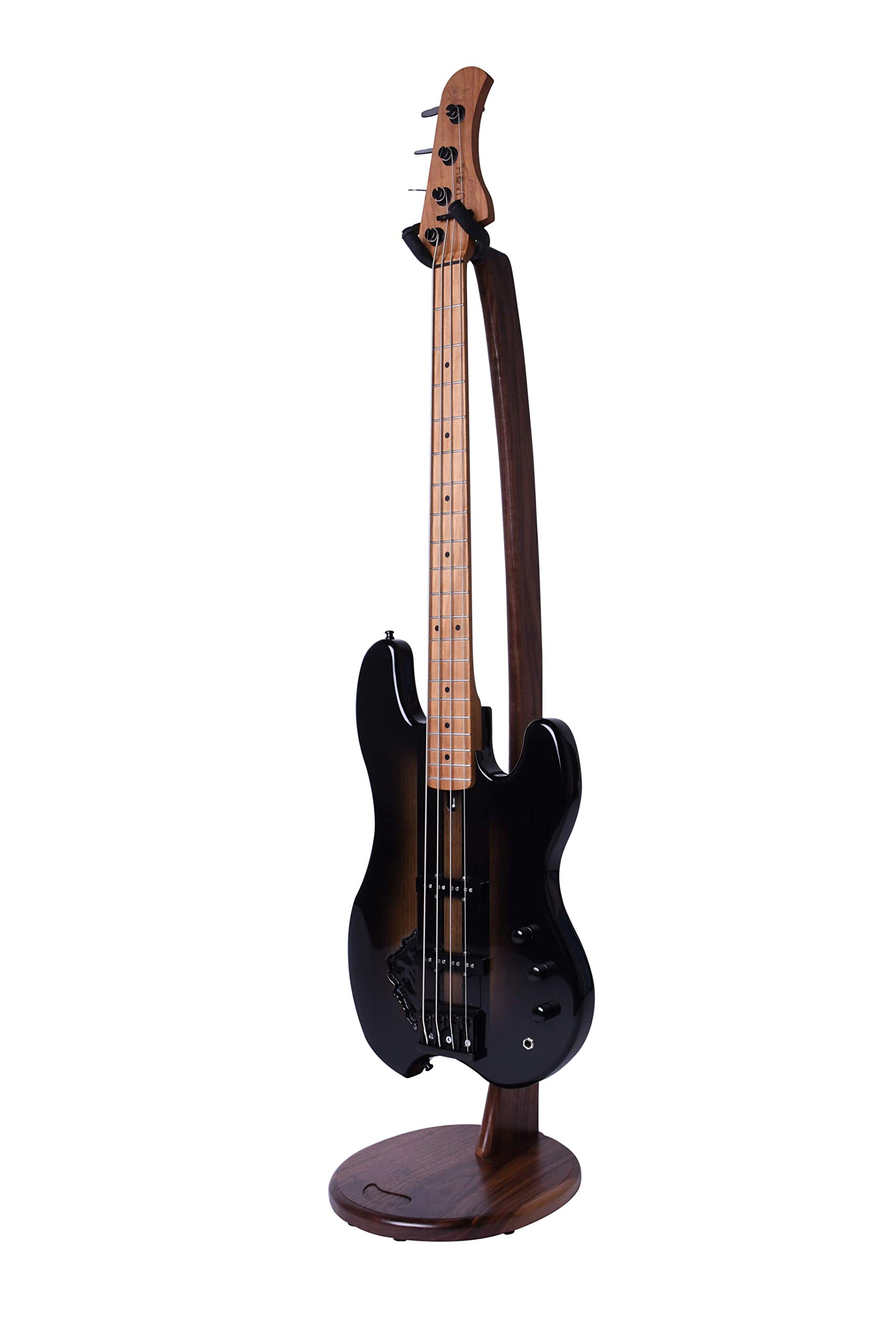 Ruach Original Wooden Galanta Bass Guitar Stand - Handmade from Walnut