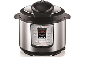 Instant Pot Lux 6-in-1 Electric Pressure Cooker, Sterilizer Slow Cooker, Rice Cooker, Steamer, Saute, and Warmer, 6 Quart, 12