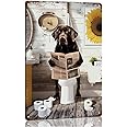 Amazon.com: Funny Labrador Retriever Dog Bathroom Wall Art Metal Sign ...
