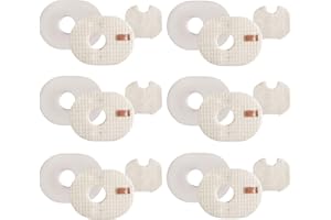 ITidyHome 6-Pack Shark Rocket Vacuum Filter Replacement compatible with HV300, HV301, HV300W, HV302, HV305, HV310, UV450 Foam
