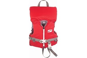 Stearns Infant Life Vest, USCG Approved Type III Life Jacket for Babies & Kids Under 30lbs, Youth PFD for Boat, Beach, Pool, & More