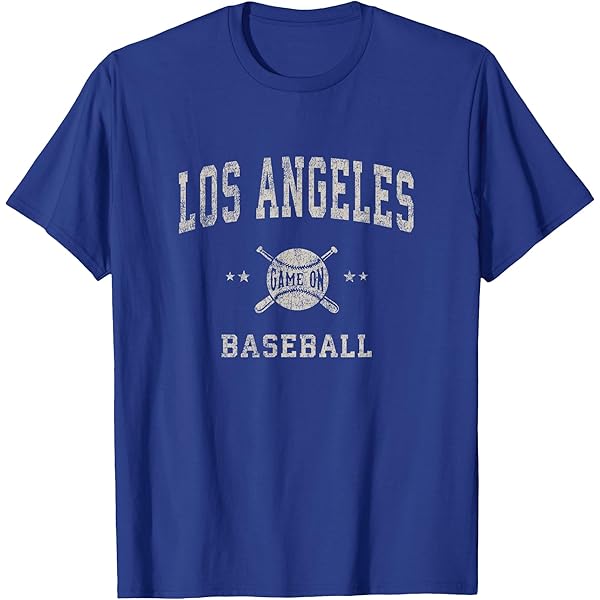Amazon.com: Classic Vintage Retro Los Angeles - Burgundy