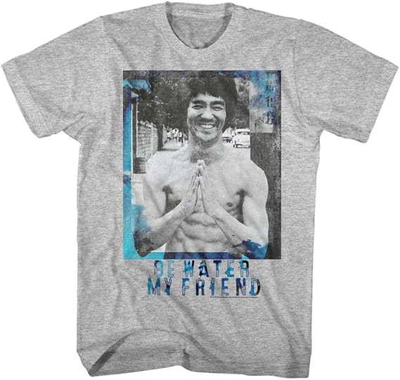 Amazon Co Jp American Classics メンズ ブルース リーのアイコン水アダルト半袖tシャツ 服 ファッション小物